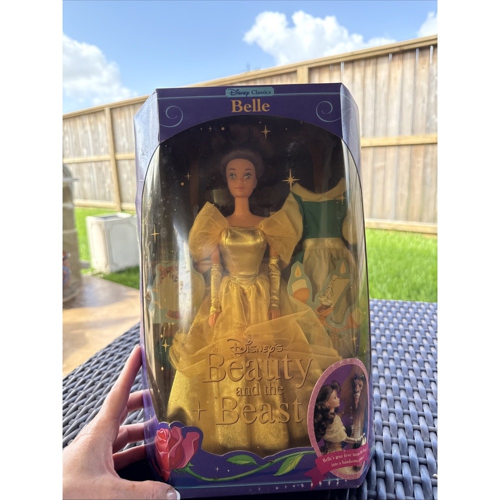 1991 Mattel Disney Classics Beauty And The Beast Belle Doll - 2433